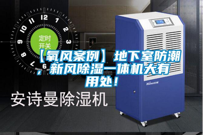 【氧風案例】地下室防潮，新風除濕一體機大有用處！