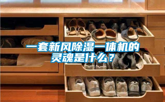 一套新風除濕一體機的靈魂是什么？