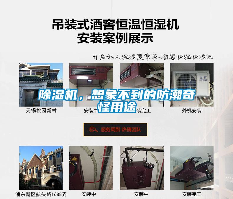 除濕機，想象不到的防潮奇怪用途