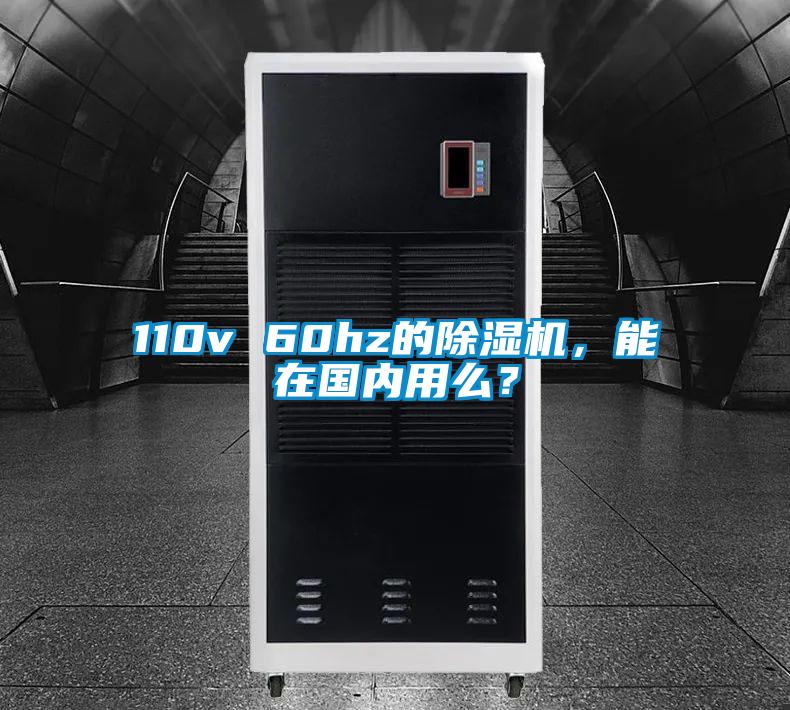110v 60hz的除濕機，能在國內用么？