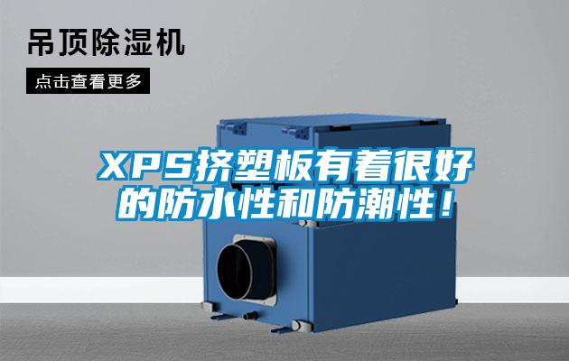 XPS擠塑板有著很好的防水性和防潮性！