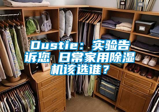 Dustie：實驗告訴您 日常家用除濕機該選誰？