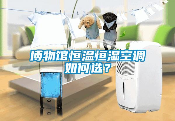 博物館恒溫恒濕空調如何選？