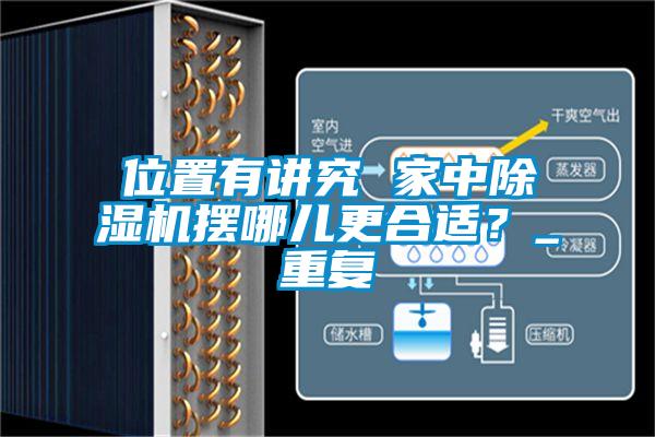 位置有講究 家中除濕機擺哪兒更合適？_重復