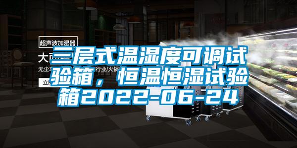 三層式溫濕度可調試驗箱，恒溫恒濕試驗箱2022-06-24