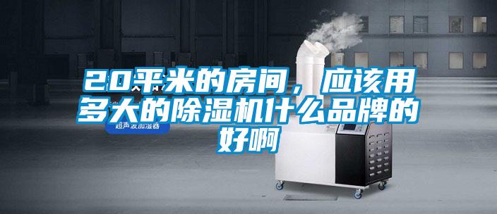 20平米的房間，應該用多大的除濕機什么品牌的好啊