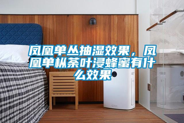 鳳凰單叢抽濕效果，鳳凰單樅荼葉浸蜂蜜有什么效果