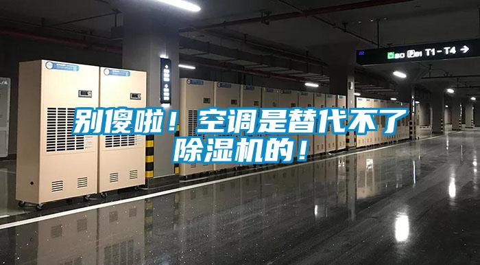 別傻啦！空調是替代不了除濕機的！