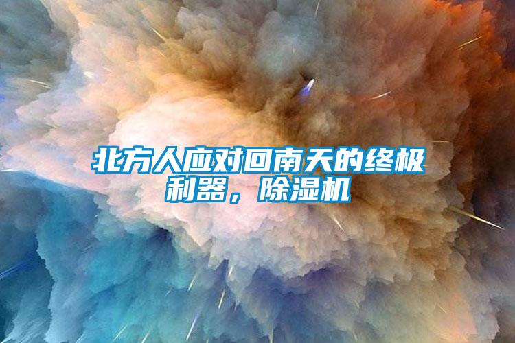 北方人應對回南天的終極利器，除濕機