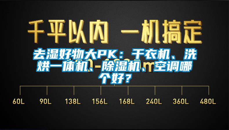 去濕好物大PK：干衣機、洗烘一體機、除濕機、空調哪個好？