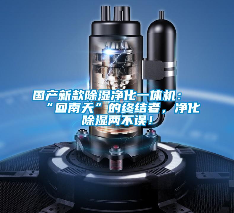 國產新款除濕凈化一體機：“回南天”的終結者，凈化除濕兩不誤！