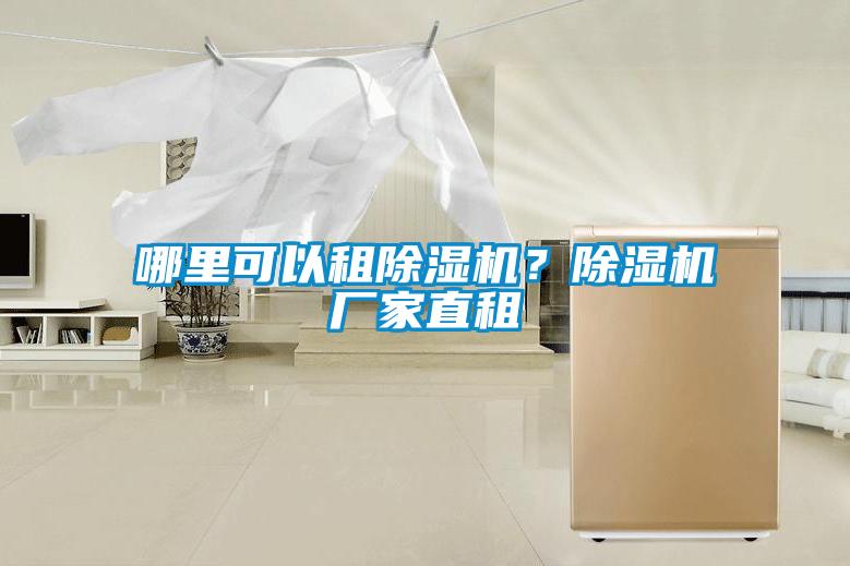 哪里可以租除濕機？除濕機廠家直租