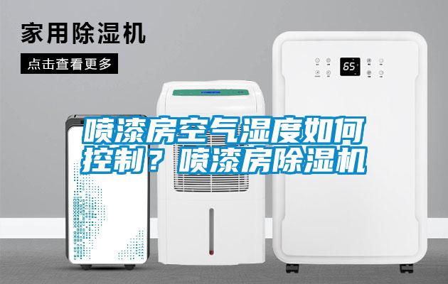 噴漆房空氣濕度如何控制？噴漆房除濕機