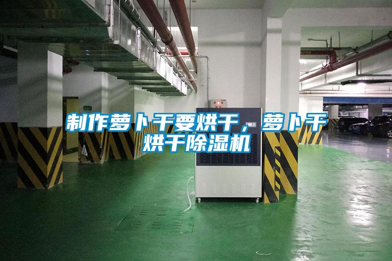 制作蘿卜干要烘干，蘿卜干烘干除濕機