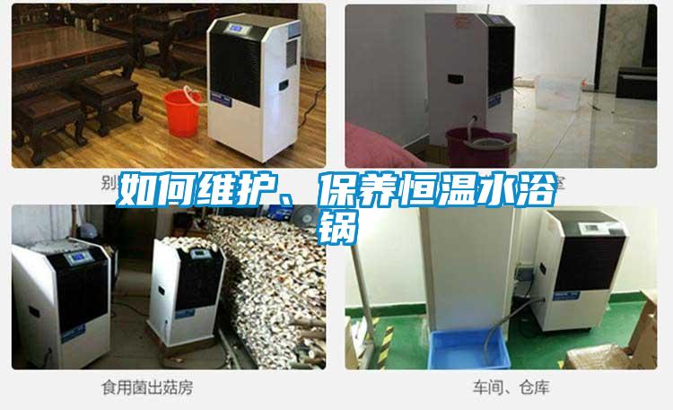 如何維護、保養恒溫水浴鍋