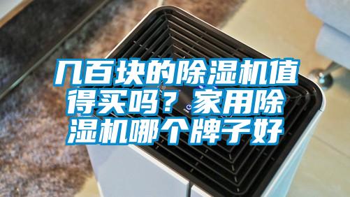 幾百塊的除濕機值得買嗎？家用除濕機哪個牌子好