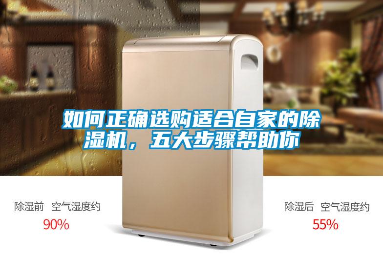 如何正確選購適合自家的除濕機，五大步驟幫助你