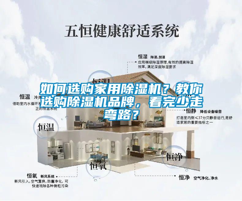 如何選購家用除濕機？教你選購除濕機品牌，看完少走彎路？