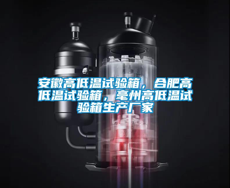 安徽高低溫試驗箱，合肥高低溫試驗箱，毫州高低溫試驗箱生產廠家