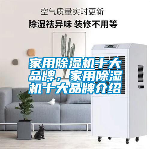 家用除濕機十大品牌，家用除濕機十大品牌介紹