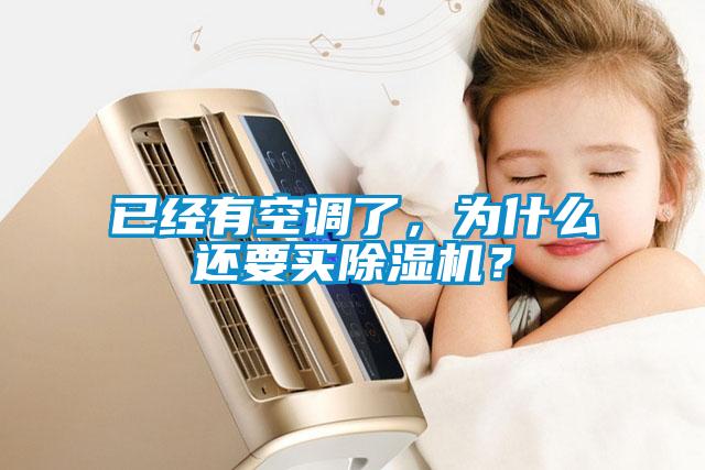 已經有空調了，為什么還要買除濕機？