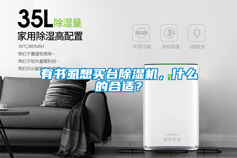 有書虱想買臺除濕機，什么的合適？