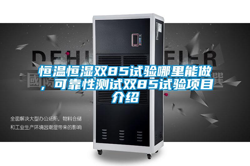 恒溫恒濕雙85試驗哪里能做，可靠性測試雙85試驗項目介紹