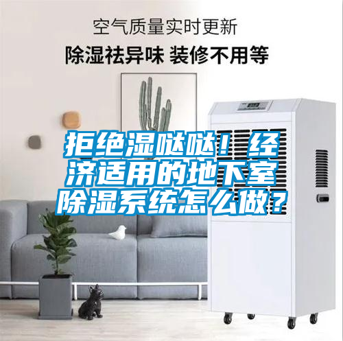 拒絕濕噠噠！經濟適用的地下室除濕系統怎么做？