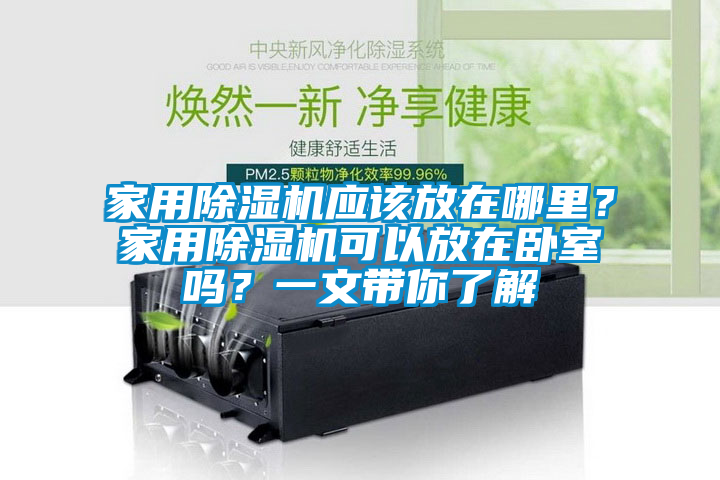 家用除濕機應該放在哪里？家用除濕機可以放在臥室嗎？一文帶你了解