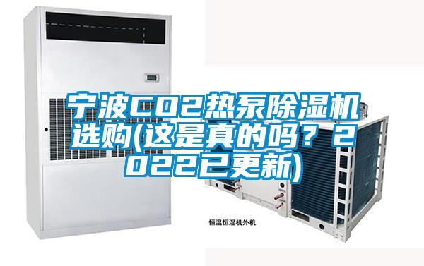 寧波CO2熱泵除濕機選購(這是真的嗎？2022已更新)