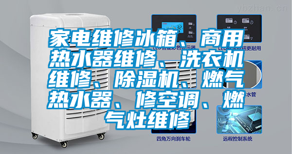 家電維修冰箱、商用熱水器維修、洗衣機維修、除濕機、燃氣熱水器、修空調、燃氣灶維修