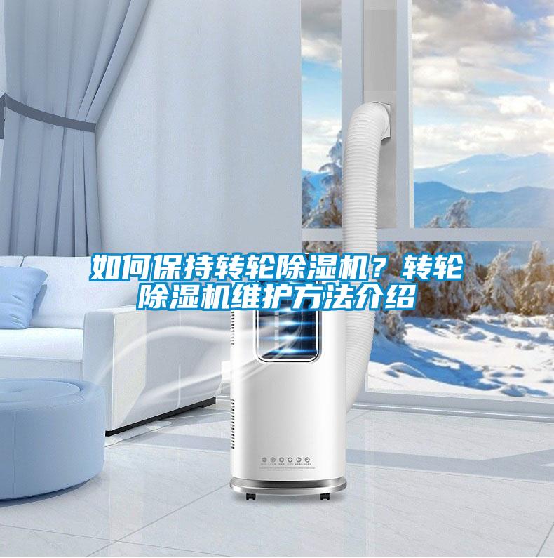 如何保持轉輪除濕機？轉輪除濕機維護方法介紹