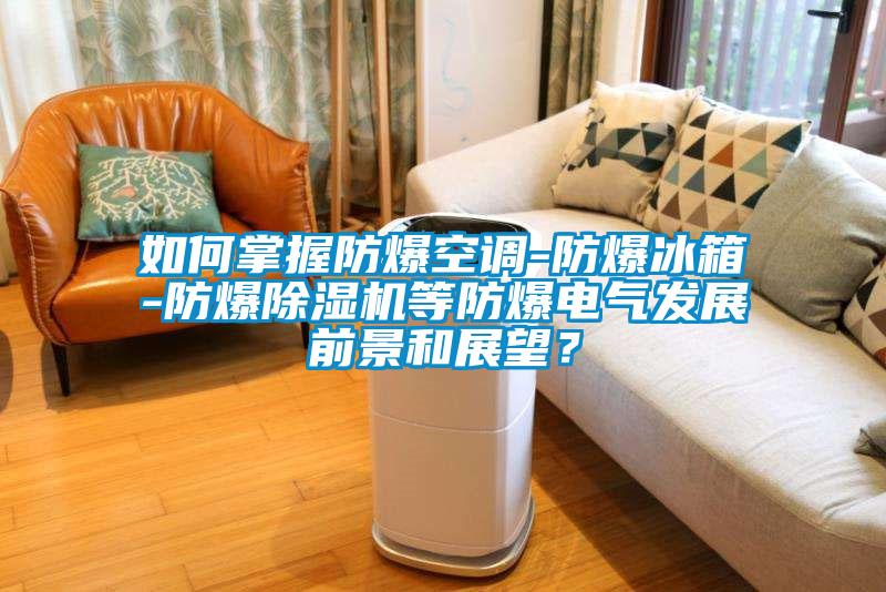 如何掌握防爆空調-防爆冰箱-防爆除濕機等防爆電氣發展前景和展望？