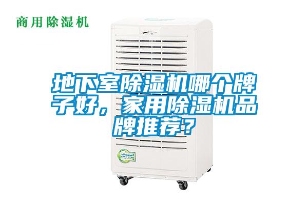 地下室除濕機哪個牌子好，家用除濕機品牌推薦？