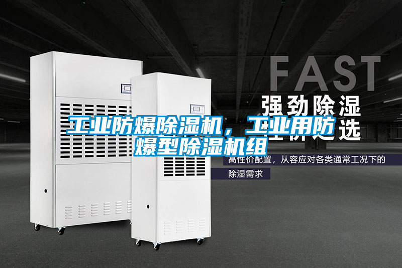 工業防爆除濕機，工業用防爆型除濕機組