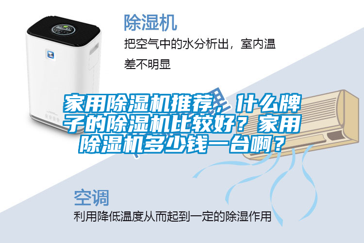 家用除濕機推薦，什么牌子的除濕機比較好？家用除濕機多少錢一臺??？
