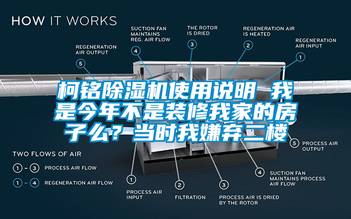 柯銘除濕機使用說明 我是今年不是裝修我家的房子么？當時我嫌棄二樓