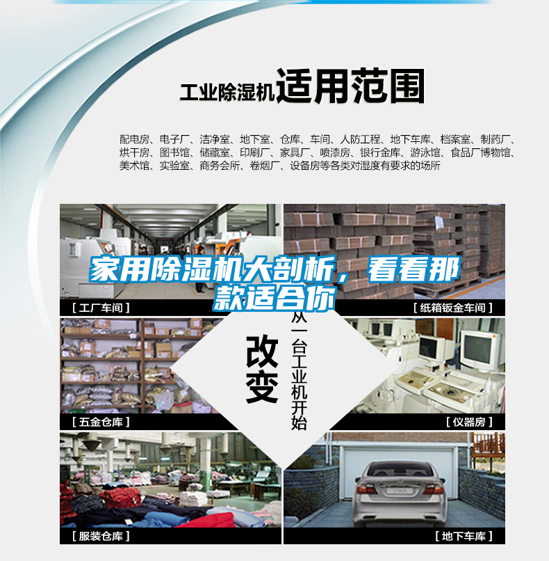 家用除濕機大剖析，看看那款適合你
