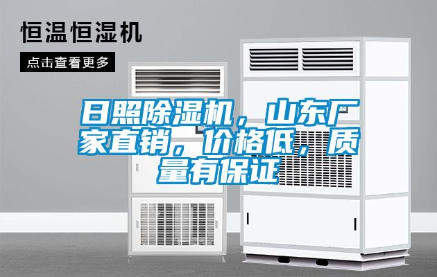 日照除濕機，山東廠家直銷，價格低，質量有保證