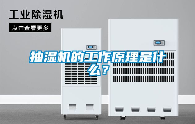 抽濕機的工作原理是什么？