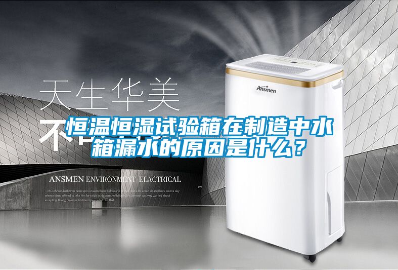 恒溫恒濕試驗箱在制造中水箱漏水的原因是什么？
