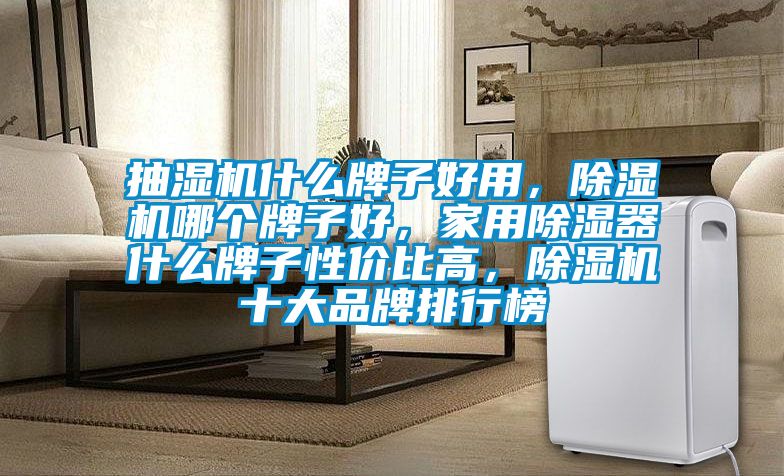 抽濕機什么牌子好用，除濕機哪個牌子好，家用除濕器什么牌子性價比高，除濕機十大品牌排行榜