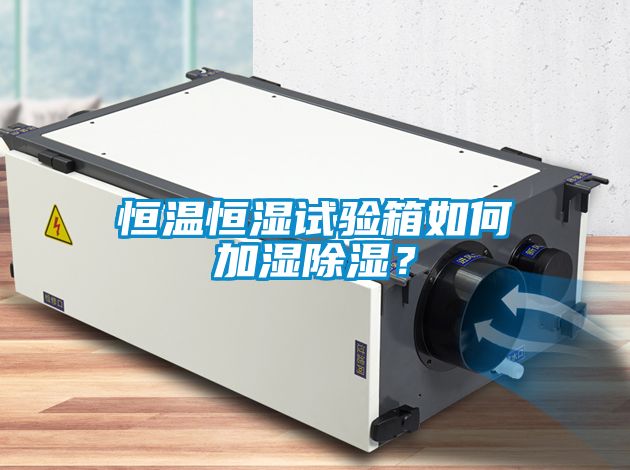 恒溫恒濕試驗箱如何加濕除濕？