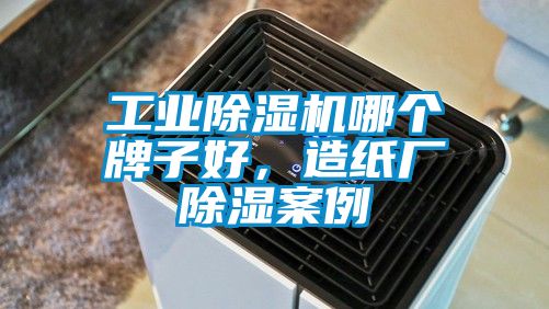 工業除濕機哪個牌子好，造紙廠除濕案例