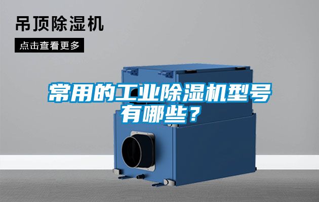 常用的工業除濕機型號有哪些？