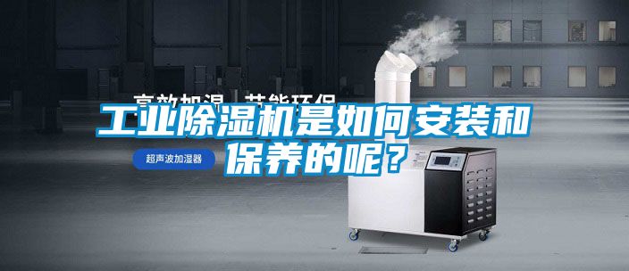工業除濕機是如何安裝和保養的呢？