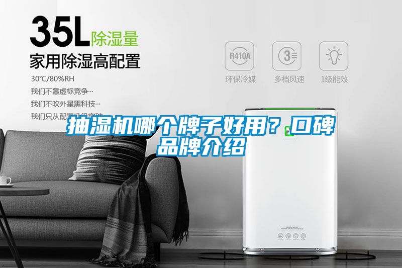 抽濕機哪個牌子好用？口碑品牌介紹