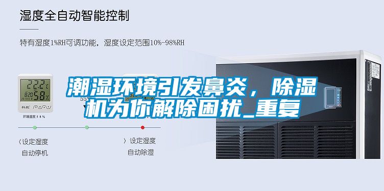 潮濕環境引發鼻炎，除濕機為你解除困擾_重復