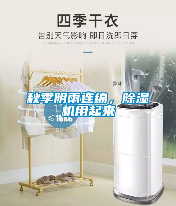 秋季陰雨連綿，除濕機用起來