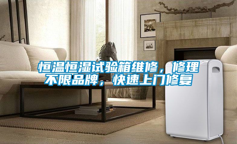 恒溫恒濕試驗箱維修，修理不限品牌，快速上門修復